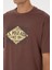 Erkek Kahverengi Tişört 50324811-VR029 7