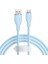 Pudding Hızlı Şarj Özellikli Type-C Kablo 100W, 1.2 Metre, Mavi 2