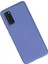 Samsung Galaxy S20 Kılıf Nano Içi Kadife Silikon - Lila (K95) 2