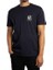 Erkek Regular Fit Yazı Logolu Pamuklu T-Shirt - Lacivert 1
