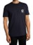 Erkek Regular Fit Yazı Logolu Pamuklu T-Shirt - Lacivert 3