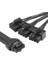 1ft Atx3.0 12VHPWR 3x 8pin Güç Kablosu, Pcı-E 5.0 12VHPWR Atx3.0 600W 16 Pin Fiş 3X8PIN (6+2) Soket Kablo, Grafik Kartı Için Gpu 12+4pin Rtx 3090TI 4070TI 4080 4090 (3 X8PIN M-007 M 1