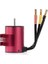 Hobı 3650 3900KV Isı Emici ile Fırçasız Motor ve 60A Esc 1/10 1/8 Rc Araba Kamyon Için Bec ile Su Geçirmez 5