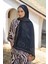 Siyah Ed Scarf Inspired Degrade Desen Şal 1