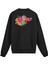 Sırt Baskılı Renkli Soyut Karakter Tasarımlı Sweatshirt 1
