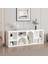 Bohem Kitaplık 135 cm Mebran - Beyaz 4