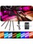 Car Accesories USB Girişli 9 Ledli Araç Içi Sese Duyarlı Ayak Altı Rgb LED Aydınlatma 3