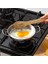 Paslanmaz Çelik Kaçerola ve Sahan Seti - Yumurta Sahan ve Sos Tavası 14-18 cm 4