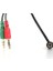 2x3.5mm Stereo Erkek - 3.5mm Stereo Dişi Y Kablo (DK-CB-AUC02) 5