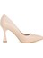 Kadın PC-52281 Topuklu Ayakkabı - Krem 1