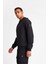 Erkek Fermuarlı Kapüşonlu Sweatshirt 25N-1102 2