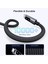 Uno Usb-C 100W 5A Qc Pd Örgülü Hızlı Şarj Kablosu, 1 Metre, Siyah, 35501 5