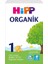 3 Adet Hipp 1 Organik Bebek Sütü 600 G 1