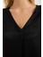 V Yaka Kolucu Lastikli Bluz 4