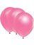 Metalik Pembe Balon 12 Inch 30 Adet 1