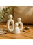 3’lü Set Soyut Aile Figürü – Modern Dekoratif Heykel 1