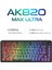 AK820 Max Ultra 3 Modlu Manyetik Switch Klavye-8+8k Tepkime SÜRESI-128 K Tarama Hızı Web Driver 1