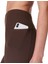 Super Soft 7/8 Kadın Kahverengi Yoga Tayt 5