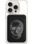 iPhone 11 12 13 14 15 16 17 Pro Max Plus Air Magsafe Mıknatıslı Siyah Kartlık Kafatası 1
