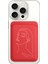 iPhone 11 12 13 14 15 16 17 Pro Max Plus Air Magsafe Mıknatıslı Kırmızı Kartlık Siluet 1