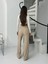 Fitilli Şardonlu Pantolon Bej A4058 4