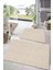 Carpet Kaymaz Taban Moopy Lux Banyo Paspası Klozet Takımı 50X90 ve 40X50 (2 Parça), Ekru 1