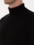 Erkek Siyah Slim Fit Balıkçı Yaka Pamuk Karışımlı Basic Triko Kazak 50318678-VR046 7