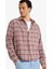 Boxy Fit Kareli Flanel Uzun Kollu Gömlek G5920AX25WN 1