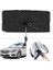 Araba Güneşliği Iç Ön Cam, Katlanır Araba Güneşlik Şemsiyesi, Uv Işınlarının% 99,9'unu Engeller, Arabalar, Suv'lar, Kamyonlar Için (125X65CM) 4
