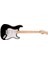 Squier Sonic Stratocaster Black - Maple Elektro Gitar 1