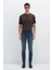 Erkek James Mavi Black Puslu Mürekkep Mavi Jean Pantolon 0042490667 2