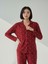 Süet Gömlek Pijama Takımı 7004 Puantiyeli 4
