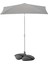 Lılleo / Iggön Güneş Şemsiyesi Gri Koyu Gri 150 x 100 cm Ayaklı 1