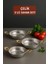 Otantik 3'lü Çelik Omlet Set 1