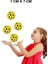 Ball (Yükseğe Zıplayan Top) - 7 cm - Süper Eğlenceli Uzay Topu - Space - Bouncy Ball - Sarı 2