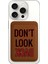 iPhone 11 12 13 14 15 16 17 Pro Max Plus Air Magsafe Mıknatıslı Kahve/taba Kartlık Dont Look Back 1