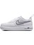 Air Force 1 Lv8 Af1 Unisex Leather Sneaker Hakiki Deri Unisex Günlük Spor Ayakkabı Beyaz 1