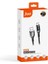 Juo 66W Dijital LED Ekranlı Örgülü Usb-A To USB Type-C Hızlı Şarj ve Data Kablosu 2 Metre 3