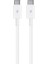 Type-C - Type-C 3A Şarj Kablosu-Beyaz 1