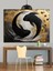 Yin Yang Denge Balık Sanat Dekoratif Kanvas - Mdf Ahşap Tablo 1