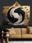 Yin Yang Denge Balık Sanat Dekoratif Kanvas - Mdf Ahşap Tablo 3