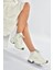 V312415009 Beyaz Bilekli Spor Ayakkabı Sneakers 3