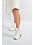 V312415009 Beyaz Bilekli Spor Ayakkabı Sneakers 4