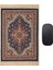 Dekoratif Küçük Halı Mousepad 1