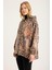 Fermuarlı Leopar+Kelebek+Rüya Kapanı Ceket 2