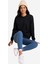 Kadın Regular Fit Yuvarlak Yakalı Sweatshirt 2