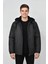 Erkek Kapüşonlu Mevsimlik Spor Mont 99537 BBGL-ST04876 1