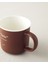 Phoebe Latte New Bone China Kupa 200 ml Kahverengi 3