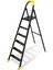 Hardy Özel Tasarım Hafif Merdiven, Kaymaz,özel Üçgen BASAMAKLAR,125 kg Taşıma Kapasitesi, (5+1) 1