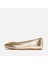 Kadın Babet IH2-C89/675 Fitflop Delıcato Bow Soft Metallic-Leather Ballerinas 1